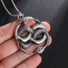 Vintage Gothic Snake Coiled Demon Skull Pendant Necklace for Men Boys Rock Party Halloween Jewelry Gift - Image 10