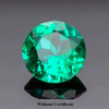 Lab Grown Columbia Emerald Hand Cut Round Cut Gemstone for Women Jewelry Rings Earrings Making Selectable - Image 6