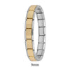 Men/Women's Jewelry 7/9/13mm Width Itanlian Elastic Charm Bracelet Stainless Steel Bangle - Image 17