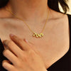 Bubble Letter Necklaces Custom 3D Bubble Letters Balloon Name Necklaces for Women Girls Gold Name Personalized Jewelry Gift - Image 5