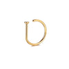 Fake Nose Ring Hoop No Piercing for Nose Lip and Ear 20G - Image 11