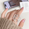 Silver Open Finger Ring Punk Heart Irregular Geometric Stackable For Women Girl Jewelry Gift - Image 15
