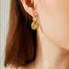 Pvd Golden Stainless Steel Hoop Earrings Craftsmanship Mysterious Jewelry Accessories Dangle Earrings for Women Gift Daily Boho - Image 2