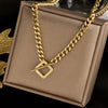 Meyrroyu 316L Stainless Steel Hip Hop PunkVintage Multilayer Coin Pendant Necklace For Women Double Layer Chain Necklace Jewelry - Image 20