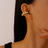 Non-Piercing C-Shaped Clip Earrings with Rounded Bead Accents - Image 17