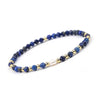4MM Nature Stone Brass Beads and Freswater Pearl Stretchable Bracelet Suitable For Men And Women Daily Wear Gifts - Image 11