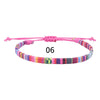 Bohemia Colorful Woven Anklets Bracelet Summer Adjustable Rope Braided Anklets Handmade Fabric Bangles for Men Women Children - Image 12