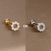 1PC 316L Stainless Steel Mini Zircon Cartilage Piercing Stud Earring For Women Girl Helix Tragus Body Jewelry Statement - Image 23