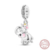Charms Beads Pendant Silver Vintage Pattern Elephant Charms Fit Bracelet Pendant Women Jewelry Gifts - Image 8