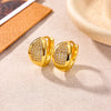 Delicate Zircon Huggie Earrings for Women Gold Plated Small Hoop Earrings Jewelry Gifts for All Occasions - Image 4