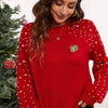 Christmas Jewelry Sweet Alloy Enamel Rhinestone Christmas Bells Brooch Pin For Women Clothing Accessories - Image 6