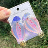 1 Pair of Colorful Reflective Cloud Air Balloon Earrings Made of Acrylic Splicing, And Simple Versatile Jewelry - Image 3