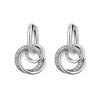European Silver Snow, Pearl Earrings Suitable for Women's Festivals Charm Jewelry Gifts - Image 7
