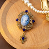 Vintage Cameo Elegant Queen Head Portrait Brooch For Women Antique Wedding Bridal Bouquet Clothing Jewelry 2X001 - Image 13