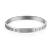 Man And Women's Light Cuff Bracelet Bangle,Stainless Steel Bracelet Carving Roman Numeral,Couple And lovers Hand Jewelry - Image 11