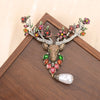 Baroque Deer, Giraffe, and Sika Deer Design Brooches for Men and Women, Jewelry and Accessories - Image 16