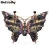 Realistic Butterfly Brooches 4-color Alloy Enamel Insects Brooch For Women's Clothes Bags' Pins Gifts - Image 3