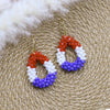 Small Earrings National Flag Colors Water Drop Earrings for Women Handmade Beads Crystal Earrings Gift Jewelry - Image 31