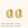 Triple Pave Hoop Earrings in One Pair or Three Pair Sets - Image 14