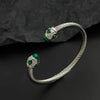 Creative wire buckle sapphireGold-plated stainless steel women's bracelet, and rust-free, couple bracelet - Image 3