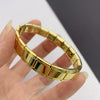 Ftcy 9 MM Wide Stainless Steel Bracelets for Women Simple Style Daily Wear Silvery Charm Removable Bracelet Unisex - Image 5