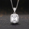 Geometric Cubic Zirconia Pendant Necklace for Women Temperament Female Wedding Neck Accessory Party Jewelry - Image 30
