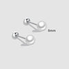 Korean Silver Needle Tragus Piercing Helix Studs Earrings for Women 2Pcs Butterfly Heart Ear Piercing Body Jewelry - Image 8