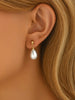 Women's Small Pearl Earrings Dangling PearlDrop Earrings for Bridesmaids Jewelry PearlEar Rings WeddingEarrings - Image 4