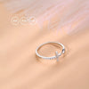 Silver Cross love Ring For Women Jewelry Adjustable Open Ring For Party Birthday Gift - Image 4