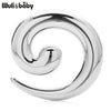 Stainless Steel Geometric Brooches For Women 2-color Simple Style Brooch Pins Gifts - Image 2
