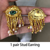 Women Vintage Eyes of Demon Earring Ring Exaggerated Earrings Style Imitated Pearl Girls Delicate Tassels Jewelry - Image 11