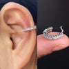 1Piece Crystal CZ Clip On Earring EarCuff Without Piercing Helix Cartilage Ear Clip Ear Wrap Earrings Women Teen Cuffs - Image 9