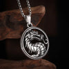 Vintage Gothic Snake Coiled Demon Skull Pendant Necklace for Men Boys Rock Party Halloween Jewelry Gift - Image 16
