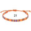 Bohemia Colorful Woven Anklets Bracelet Summer Adjustable Rope Braided Anklets Handmade Fabric Bangles for Men Women Children - Image 28