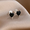 Charm Silver Moon Flower Snowflake Colorful Love Earrings, Suitable for European Women's Valentine's Day Jewelry Gifts - Image 20