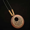 Retro Wooden Collar Decoration Female Jewelry Neck Accessories Clothing Pendant Necklace Sweater Necklace Sweater Chain - Image 30
