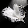 Stonefans Tassel Flapper Headband 1920s Headpiece Rhinestone Feather Wedding New Roaring Great Gatsby Hair Accessories for Women