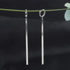 Stainless Steel Gold Color Long Tassel Earrings for Women Simple Geometric Unique Korean Earrings Wedding Jewelry Gifts - Image 4