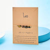 12 Constellation Sign Stone Bracelet for Women Kids Aries Leo Hand Braid Cardstock Bracelet Female Jewelry Birthday Gift - Image 17
