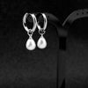 Gold Plated Stainless Steel Pearl Dangle Earrings for Women Mom, Waterdop Pearls Earring Jewelry gifts - Image 8