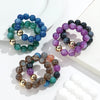 Colorful Acrylic Beaded Bracelet in Multiple Shades - Image 39