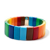 Colorful Acrylic Bead Bangle Set in Multiple Designs - Image 13