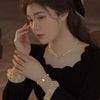Freshwater Pearl Romantic Love Heart Gold Female Jewelry Set For Women Necklace Bracelet - Image 2