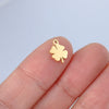 5pcs/Lot Lucky Four-leaf Clover Pendant Necklace For Women Stainless Steel Gold Silver Color Choker Jewelry Accessories - Image 5