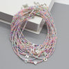 Seed Beads Choker Collar 26 Shell Letter Heart Handmade Colorful Pendant Necklace Boho Jewelry For Women Gift - Image 2