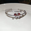 Zircon Bow Cuff Bracelet for Women Korea Charm Bracelet Personality Wedding Dainty Accessories - Image 27