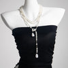 Creative Star-shaped Chain Imitation Pearl Beaded Tassel Brooch Necklace for Women Two Ways To Wear It Pin Dress Chain Jewelry - Image 5