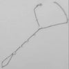 Metal Crystal Chain Finger Bracelet for Women Simple Gold Color Zircon Geometric Hand Chain Bracelet Wedding Jewelry Gift - Image 7