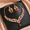 Ladies' Design Necklace Earrings Jewelry Set Suitable for Daily Wear, Wedding Parties, Holiday Gifts - Image 25