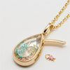 Creative Cute Little Items Heart of Ocean Water Drop Pendant Can Open Necklace for Women Stainless Steel Does Not Fade Jewelry - Image 1